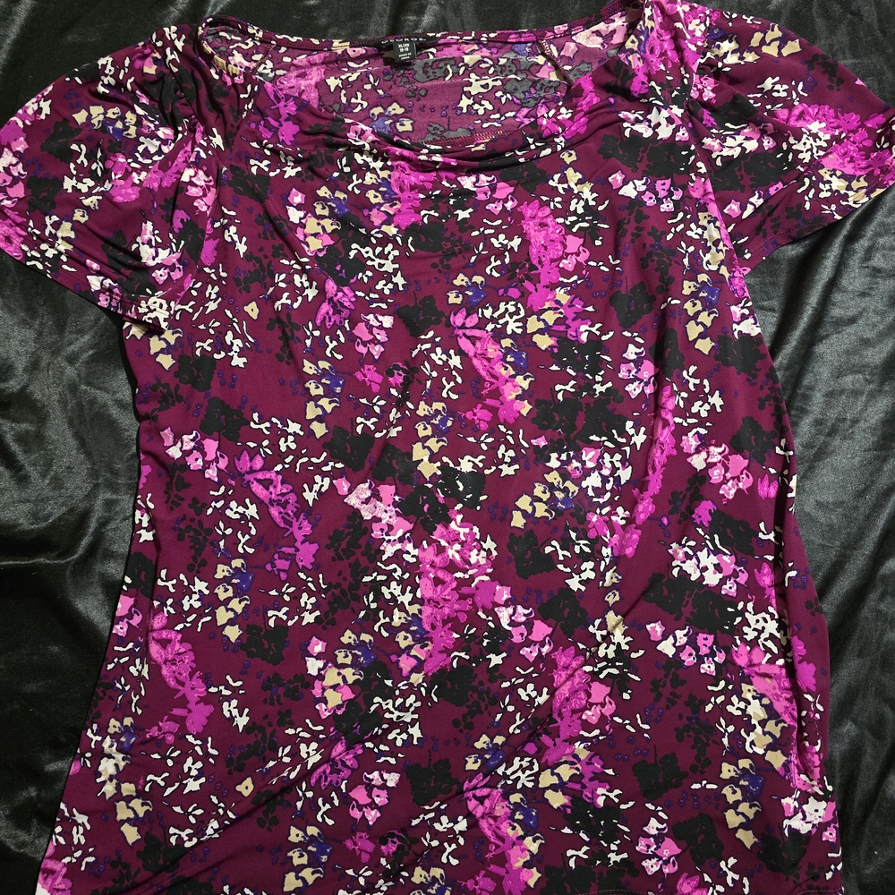 George Pink Short Sleeve Blouse